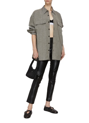 Figure View - Click To Enlarge - RAG & BONE - Cropped Leather Pants