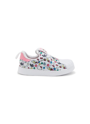 Main View - Click To Enlarge - ADIDAS - X Hello Kitty Superstar 360 Graphic Slip On Toddlers Sneakers