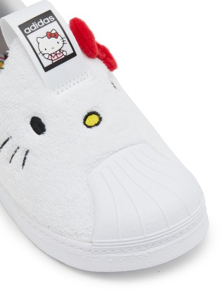 Detail View - Click To Enlarge - ADIDAS - X Hello Kitty Superstar 360 Slip On Toddler Sneakers