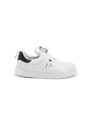 Main View - Click To Enlarge - ADIDAS - X Hello Kitty Superstar 360 Slip On Toddler Sneakers