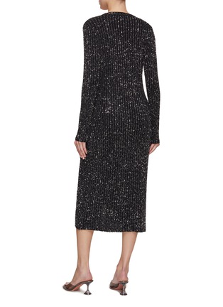 Back View - Click To Enlarge - MISSONI - Sequin Long Cardigan