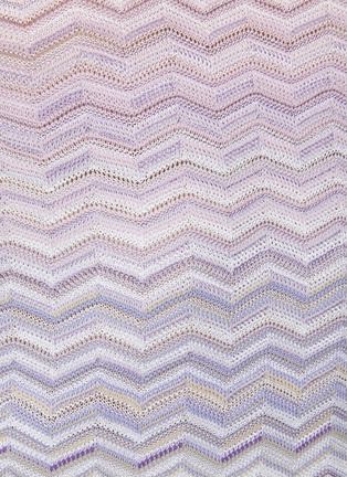  - MISSONI - Chevron Pattern Knit Tank Top