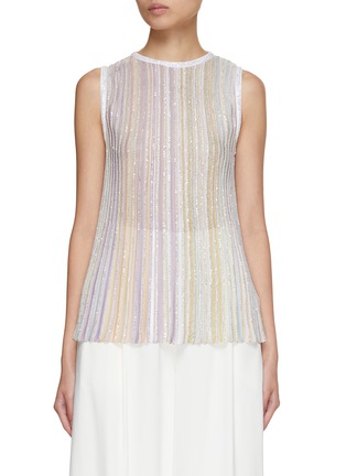 Main View - Click To Enlarge - MISSONI - Sequin Top