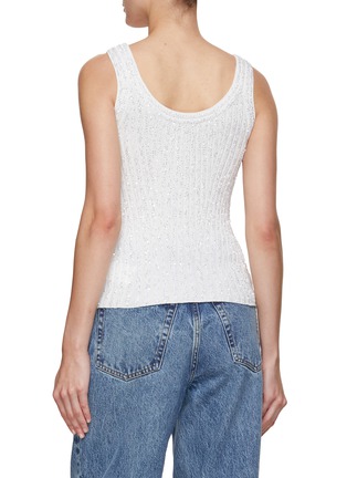 Back View - Click To Enlarge - MISSONI - Scoopneck Sequin Tank Top