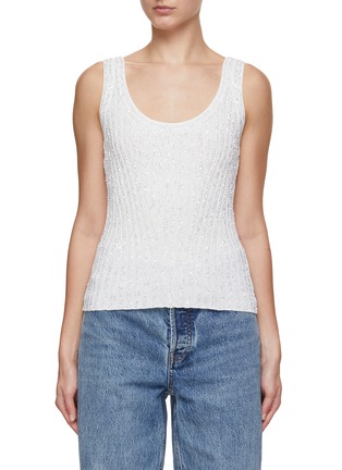 Main View - Click To Enlarge - MISSONI - Scoopneck Sequin Tank Top