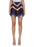 Main View - Click To Enlarge - MISSONI - Zig Zag Motif Wool Mini Skirt