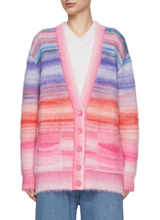 Main View - Click To Enlarge - MISSONI - Space Dyed Brushed Mohair Cardigan