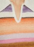  - MISSONI - Striped Mohair Alpaca Short Sleeve Polo