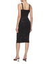 Back View - Click To Enlarge - MISSONI - Sequin Midi Dress
