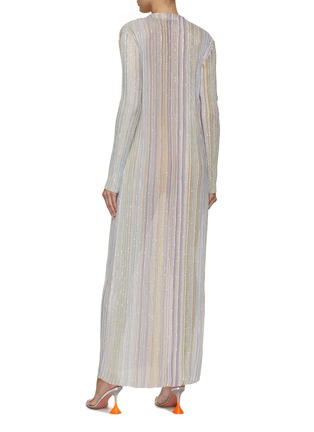 Back View - Click To Enlarge - MISSONI - Sequin Embellished Long Cardigan