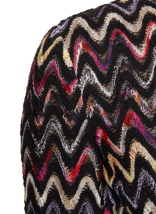  - MISSONI - Zig Zag Lace Mini Dress