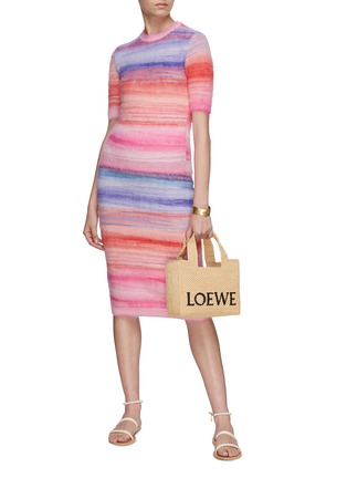 Figure View - Click To Enlarge - MISSONI - Space Dyed Brushed Mohair Top