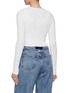 Back View - Click To Enlarge - MISSONI - Cropped Sequin Cardigan