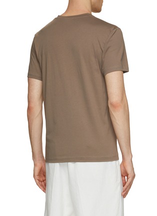 Back View - Click To Enlarge - SUNSPEL - Riviera Supima Cotton T-Shirt