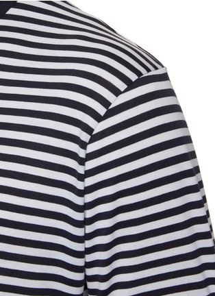  - SUNSPEL - Striped Cotton T-Shirt