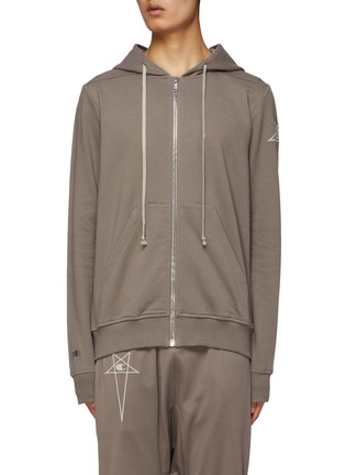 Main View - Click To Enlarge - RICK OWENS  - x Champion Jason's Hooded Cotton Jacket