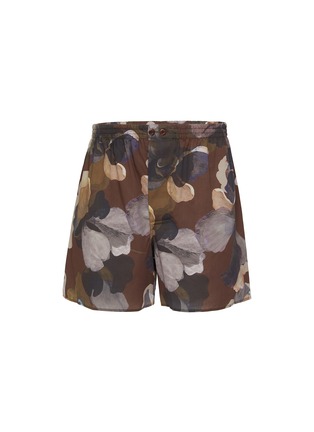 Main View - Click To Enlarge - ZIMMERLI - Cotton Sateen Print Boxer Shorts