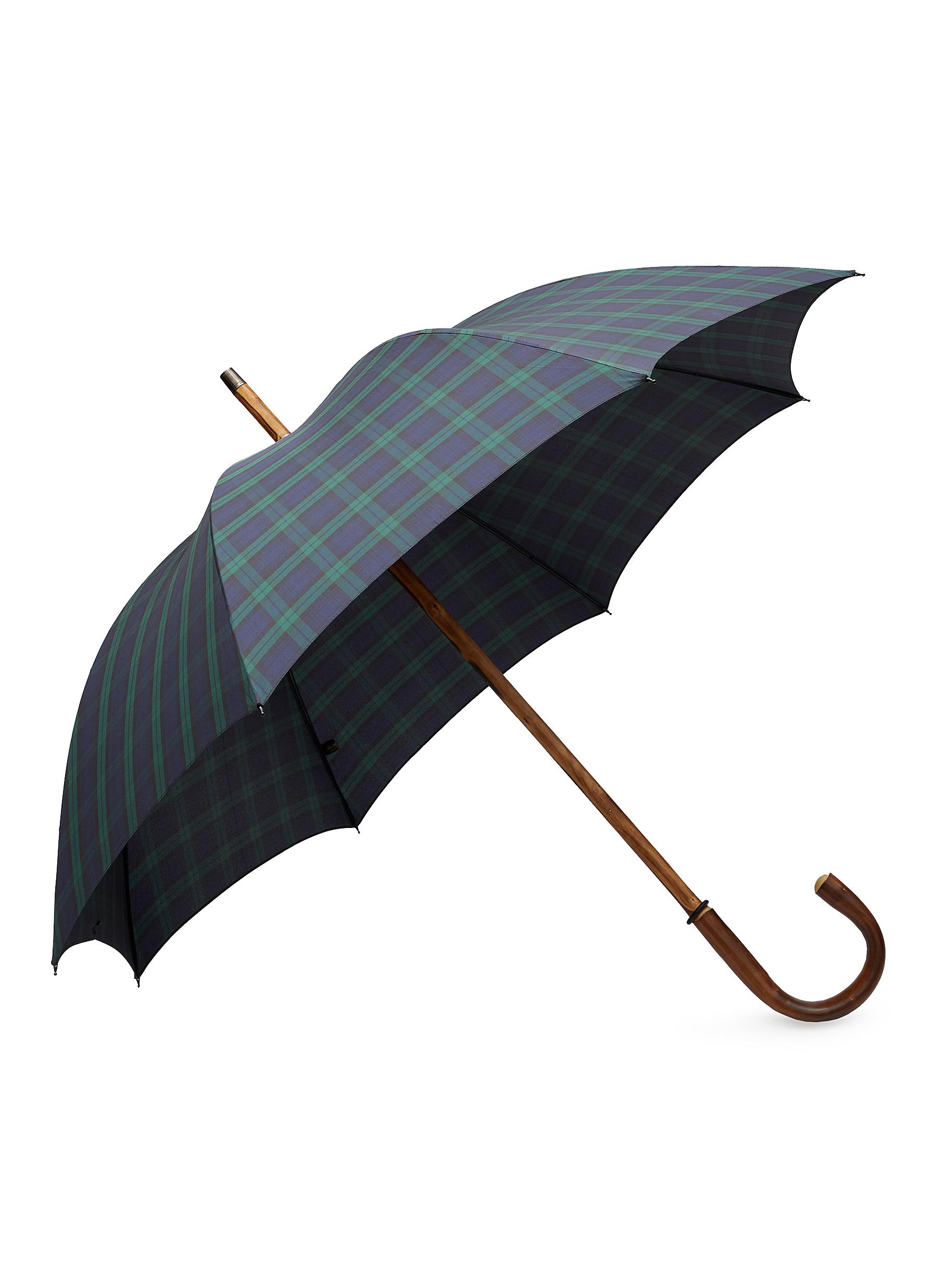 Polished Chestnut Handle E.Band Full Length Umbrella