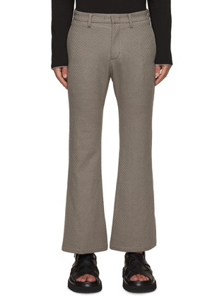 Main View - Click To Enlarge - ATTACHMENT - Herringbone Flared Pants
