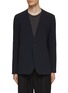 Main View - Click To Enlarge - ATTACHMENT - Collarless Single Breasted Blazer