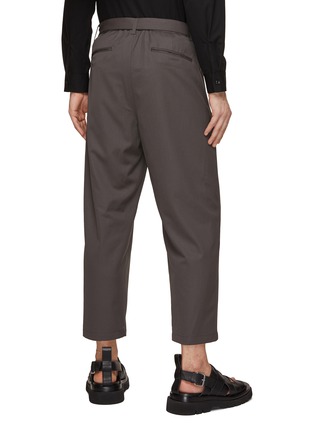 Back View - Click To Enlarge - ATTACHMENT - Pleated Tapered Leg Pants