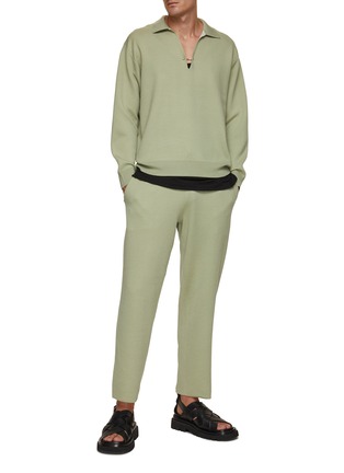 Figure View - Click To Enlarge - ATTACHMENT - Straight Leg Knit Lounge Pants