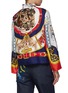 Back View - Click To Enlarge - LILYEVE - Silk Stand Collar Jacket