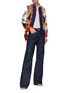 Figure View - Click To Enlarge - LILYEVE - Silk Stand Collar Jacket