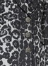 Detail View - Click To Enlarge - ST. JOHN - Leopard print felted wool coat