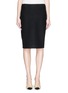 Main View - Click To Enlarge - ST. JOHN - Glitter tweed knit pencil skirt