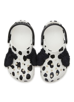 Detail View - Click To Enlarge - CROCS - Classic Clog Toddlers Dalmatian Print Sandals