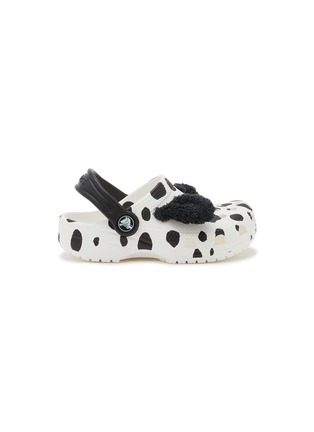 Main View - Click To Enlarge - CROCS - Classic Clog Toddlers Dalmatian Print Sandals