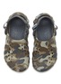 Detail View - Click To Enlarge - CROCS KIDS - Echo Clog Kids Camouflage Print Sandals
