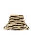 Figure View - Click To Enlarge - JANESSA LEONÉ - Packable Raffia Bucket Hat