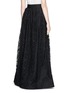 Back View - Click To Enlarge - ST. JOHN - Camellia crochet lace maxi gown skirt
