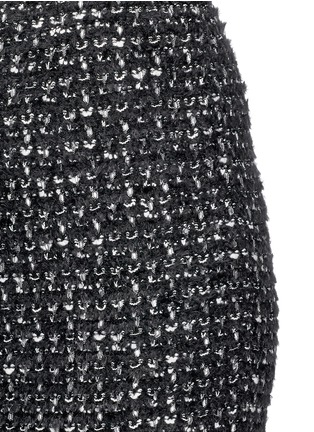 Detail View - Click To Enlarge - ST. JOHN - Side vent tweed knit pencil skirt