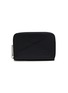 Main View - Click To Enlarge - MM6 MAISON MARGIELA - Number Logo Debossed Leather Zip Wallet