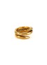 Main View - Click To Enlarge - GOOSSENS - Lutece Wrapped Spiral 24K Gold Plated Ring