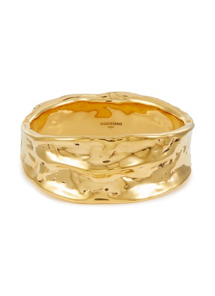 Main View - Click To Enlarge - GOOSSENS - Lutece 24K Gold Plated Cuff