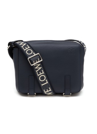 Main View - Click To Enlarge - LOEWE - Extra Small Military Leather Messenger Bag