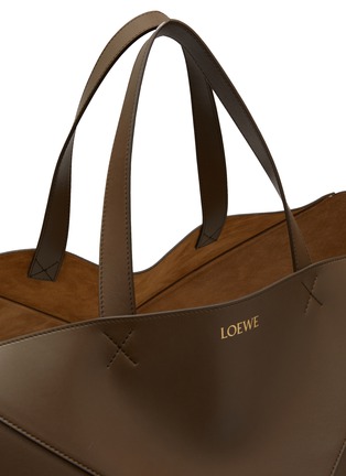 Detail View - Click To Enlarge - LOEWE - Extra Large Puzzle Fold Leather Tote Bag