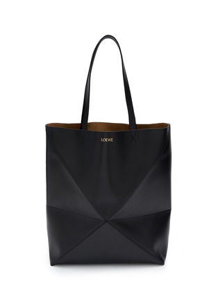Main View - Click To Enlarge - LOEWE - Large Puzzle Fold Leather Tote Bag