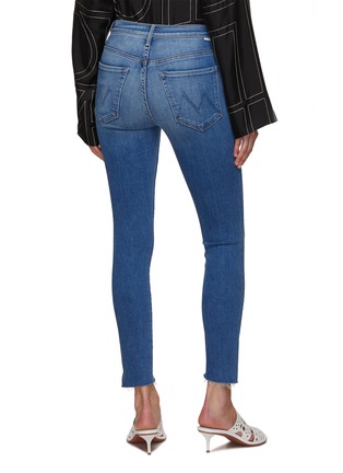 Back View - Click To Enlarge - MOTHER - The Stunner Frayed Hem Skinny Jeans