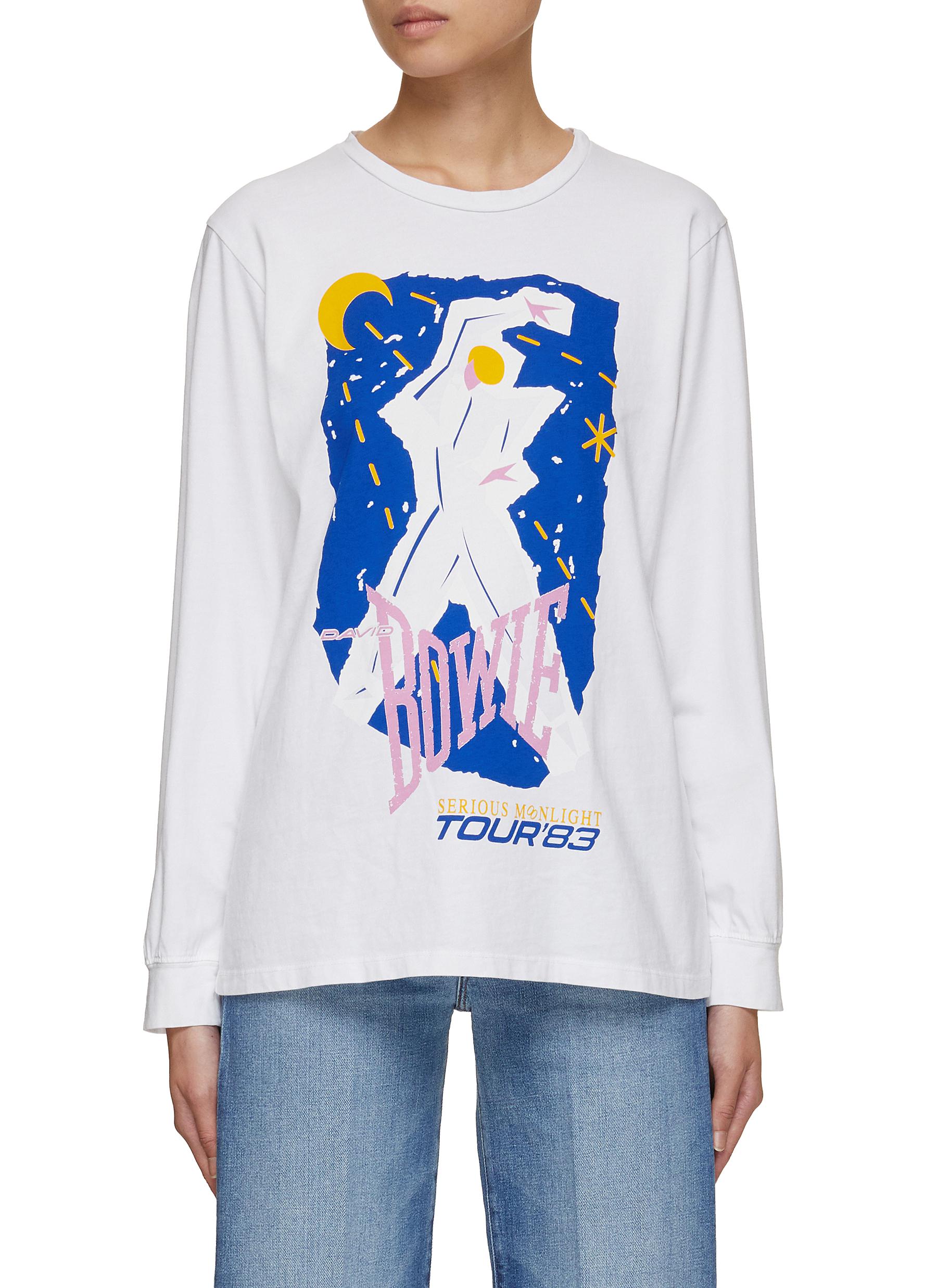MOTHER X Bowie Rowdy Graphic T Shirt Women Lane Crawford