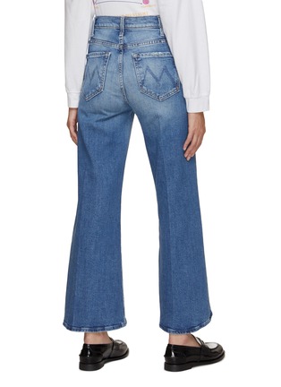 Back View - Click To Enlarge - MOTHER - The Hustler Wide Leg Ankle Length Jeans