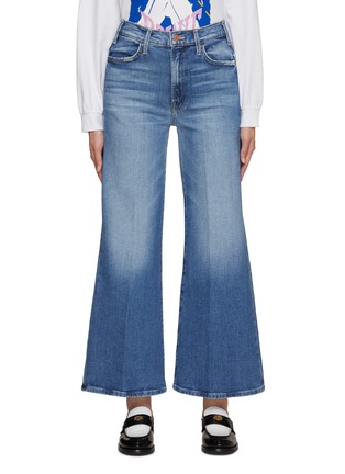 Main View - Click To Enlarge - MOTHER - The Hustler Wide Leg Ankle Length Jeans