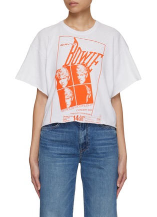 Main View - Click To Enlarge - MOTHER - X Bowie® Wingman Graphic T-Shirt