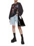 Figure View - Click To Enlarge - MOTHER - X Bowie® The Drop Square Sweater