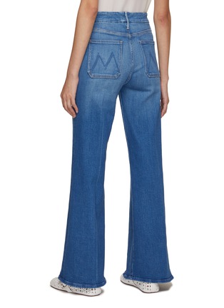 Back View - Click To Enlarge - MOTHER - Roller Wide Leg Jeans