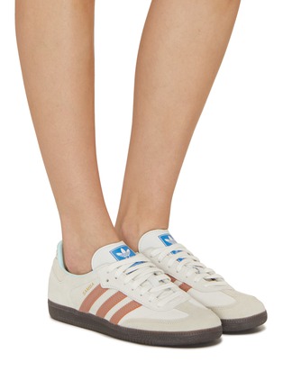 Figure View - Click To Enlarge - ADIDAS - Samba OG Low Top Lace Up Sneakers